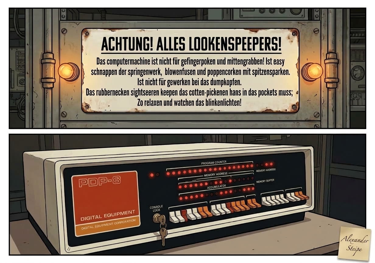 DEC PDP-8 (1965) – Das Original