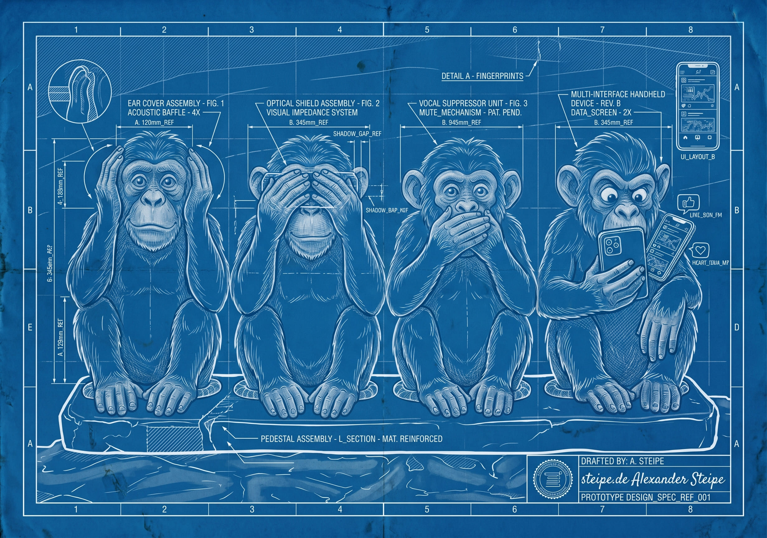 Technischer Blueprint