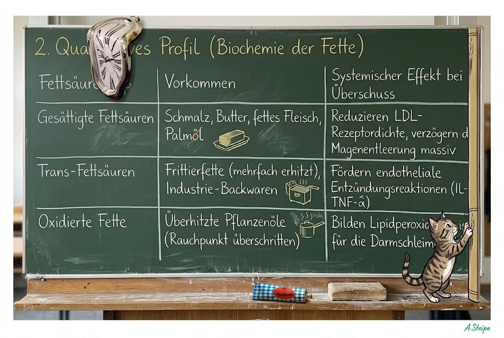Biochemie der Fette - Tafel