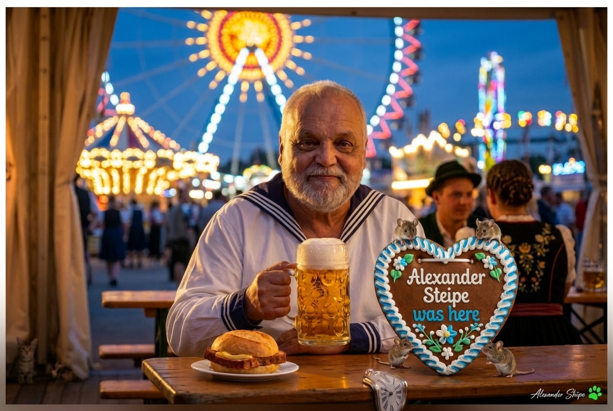 Alexander Steipe auf der Wiesn