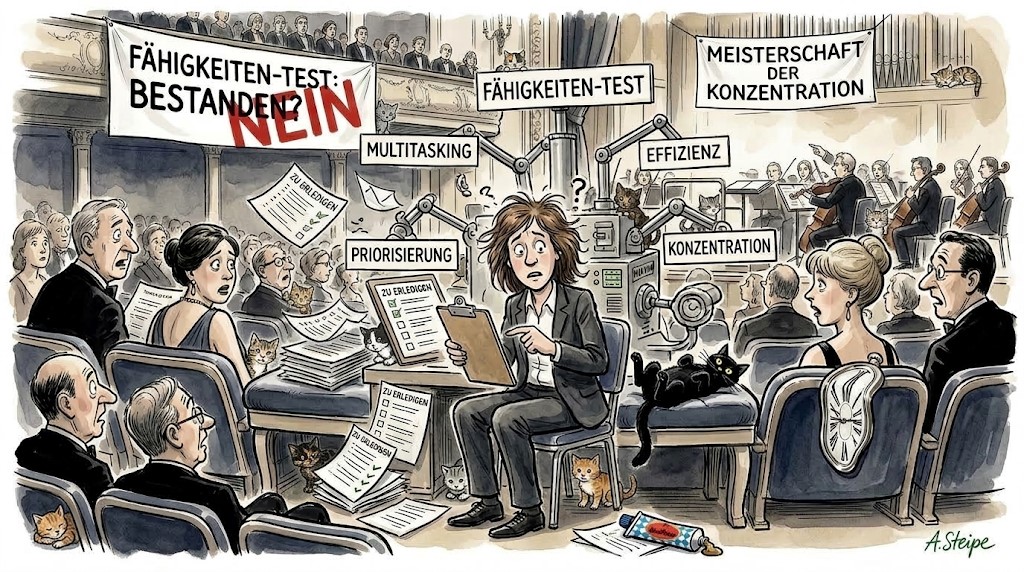 Fähigkeitstest nicht bestanden