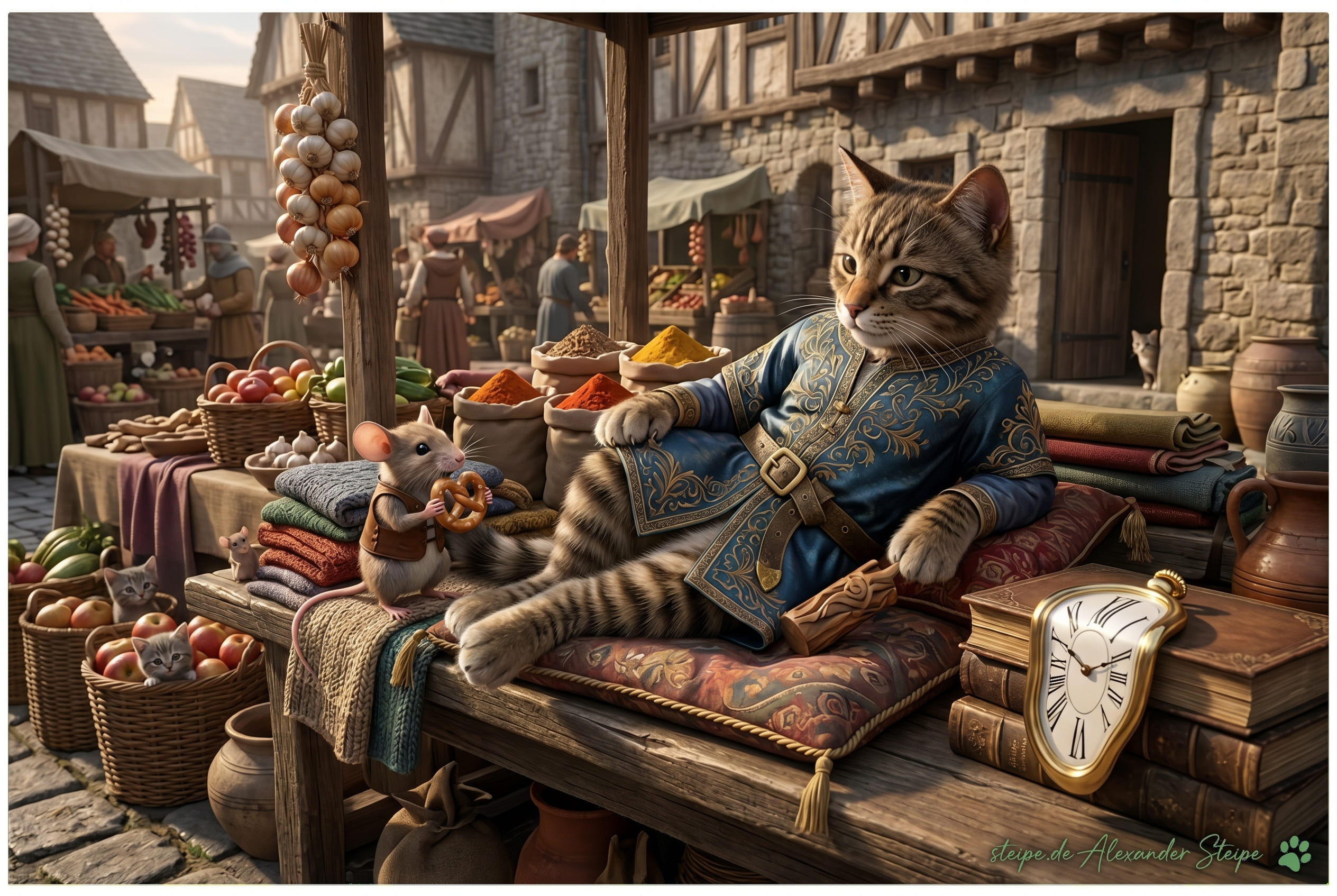 Zeitreise einer Katze