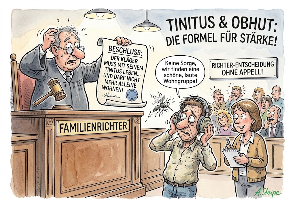 Familienrichter entscheidet über Tinnitus