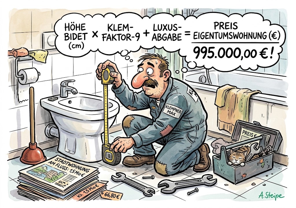 Wie hoch sollte das monatliche Bidet sein