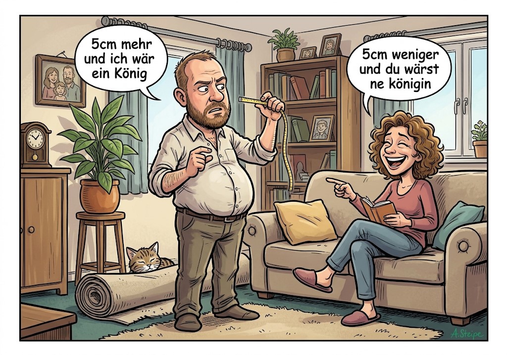 Worin unterscheiden sich Frau und Mann am Meisten