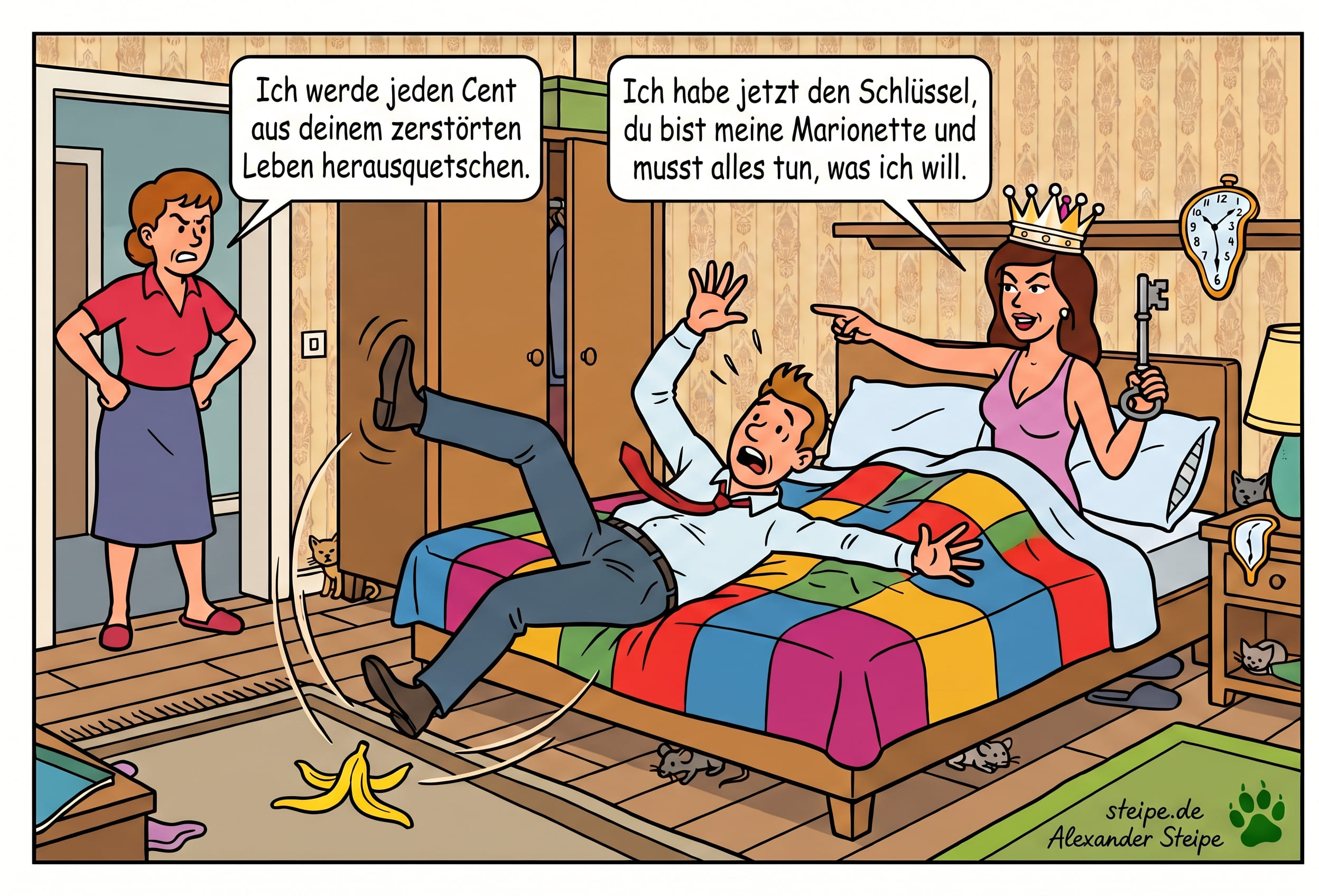 Bananenschalen-Ausrede
