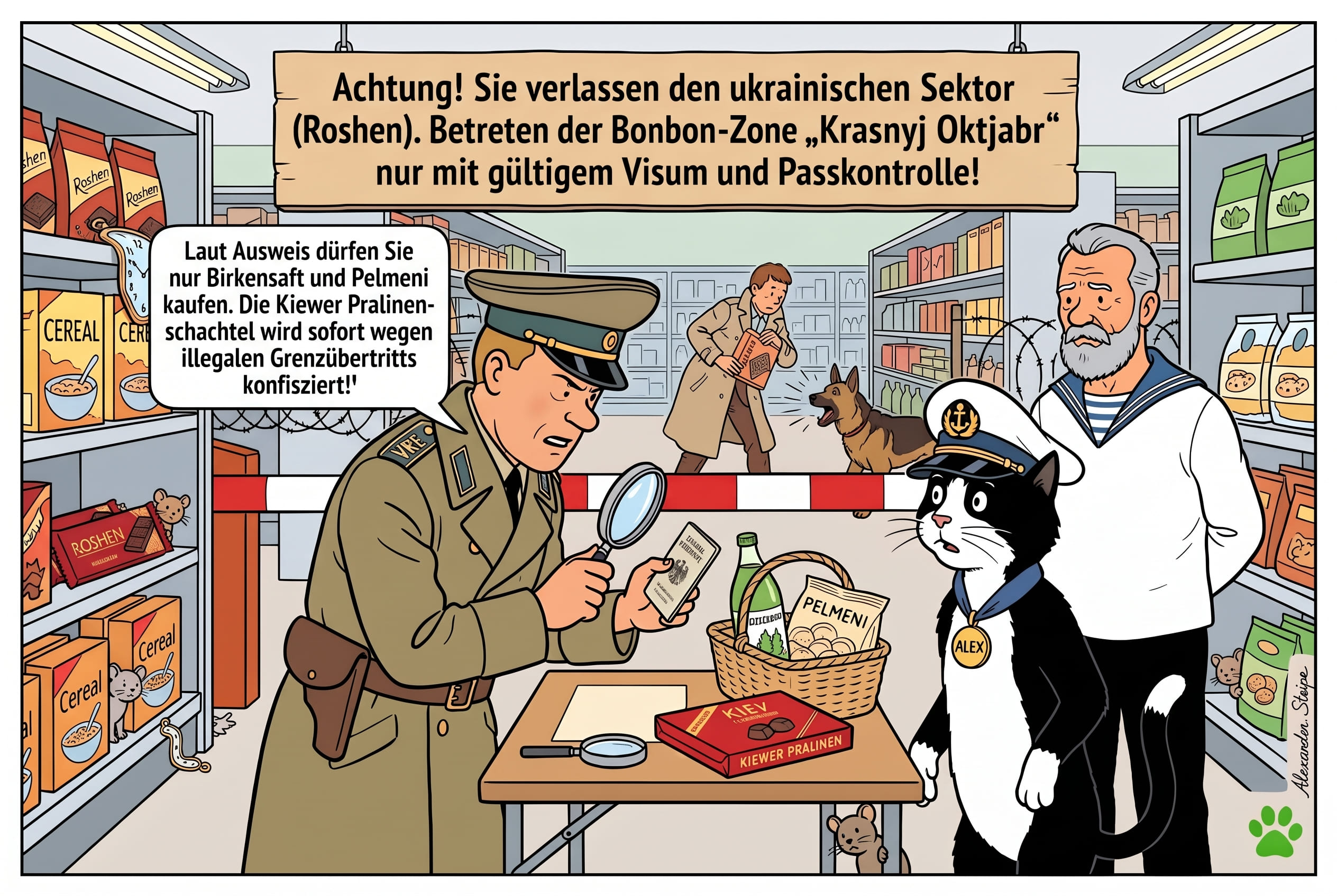 Was darf ich noch kaufen? Ukrainisch, Russisch – oder gar nichts mehr?