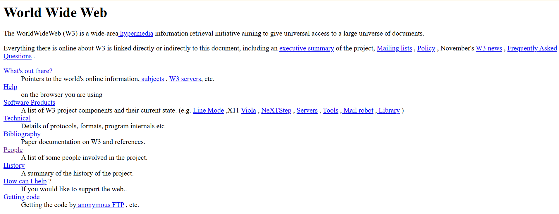 CERN Website Screenshot